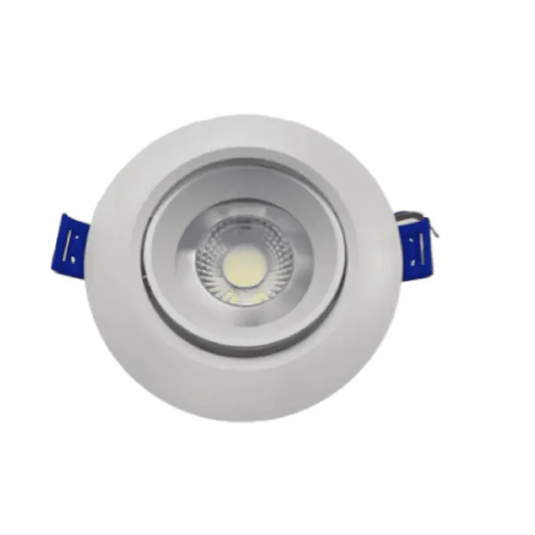 Lámpara Wellmax Spot Redonda 7W Ojo de Aguila 100 240V Diametro 9.0 Luz Fría